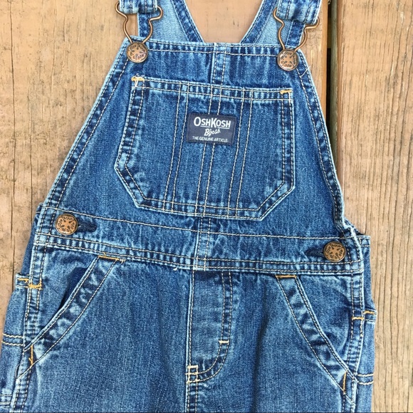 OshKosh B'gosh Other - Osh-Kosh B’Gosh Denim Overalls 24 months